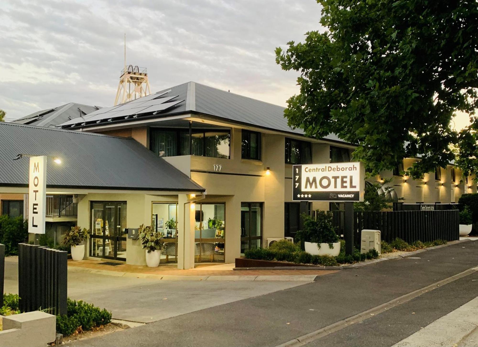 Central Deborah Motel Bendigo Eksteriør bilde